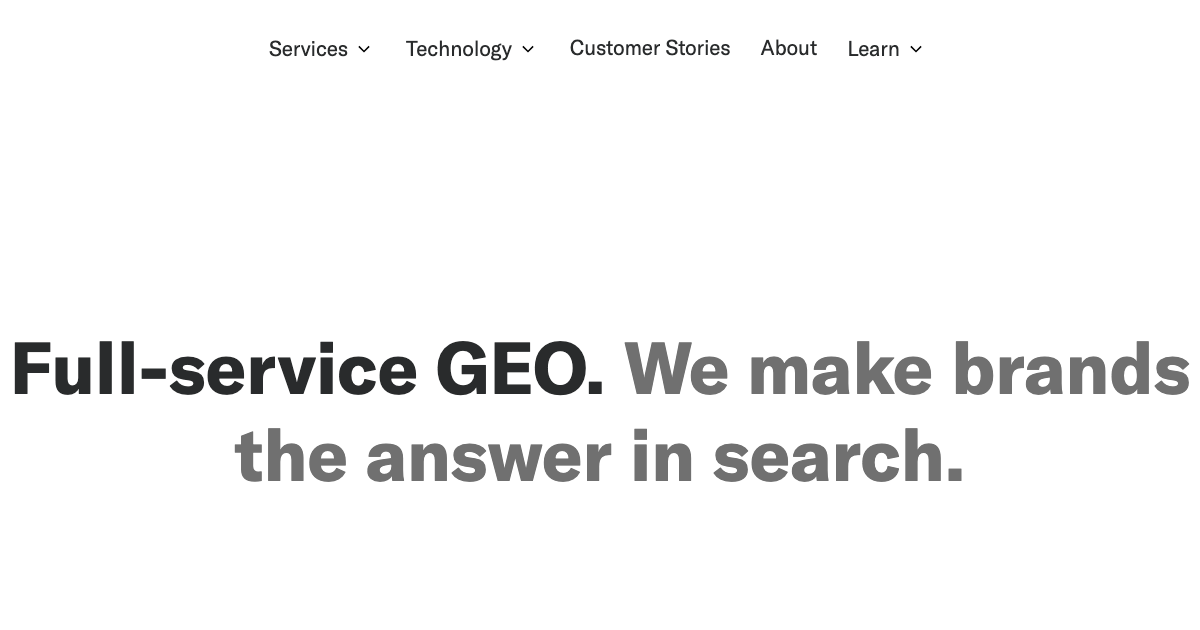 Homepage of Siege Media, a content and digital PR agency
